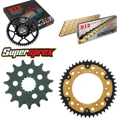 Chain Kit Stealth gold for: KTM EGS400 LC4 93-98/EGS400 15-45-118 DID520ZVM-X(G&G) endless