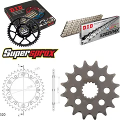 Chain Kit Stealth gold for: KTM Supermoto Competition 66 16-38-108 DID520ZVM-X(S&S) rivet