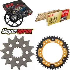 Chain Kit Stealth gold for: KTM EXE125 Enduro 00-01/EXC2 14-40-118 DID520ERT2(G&G) Clip