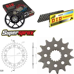 Chain Kit Stealth gold for: KTM EXC250 F Enduro 07-15 14-38-118 DID520 Clip