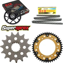 Chain Kit Stealth gold for: KTM EXC250 Racing 04-06/EXC4 15-45-118 DID520NZ Clip