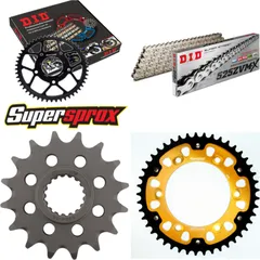 Chain Kit Stealth gold for: KTM Superenduro 950 R 06-10 16-45-118 DID525ZVM-X(S&S) endless