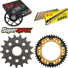 Chain Kit Stealth gold for: KTM Super Adventure 14-15 17-42-120 DID525VX3(G&B) endless