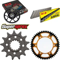 Kettensatz Stealth gold für: Gas Gas EC250 18- 13-49-114 DID520VX3 Clip