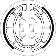 Bremsbelag Bremsbacken SBS 2014