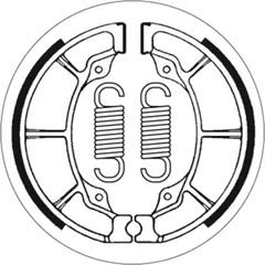 Bremsbelag Bremsbacken SBS 2019