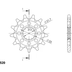 Ritzel Supersprox 520/14Z 24312-14