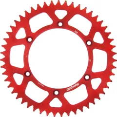 Alu-Rear Sprocket / Chain Wheel Supersprox 520/51t red 15206AR51