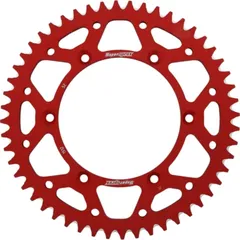 Alu-Rear Sprocket / Chain Wheel Supersprox 520/52t red 15206AR52