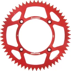 Alu-Rear Sprocket / Chain Wheel Supersprox 420/56t red