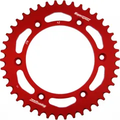 Alu-Rear Sprocket / Chain Wheel Supersprox 520/42t red