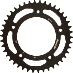 Alu-Rear Sprocket / Chain Wheel Supersprox 520/42t black 36306AK42