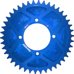 Alu-Rear Sprocket / Chain Wheel Supersprox 520/42t blue 42802AB42