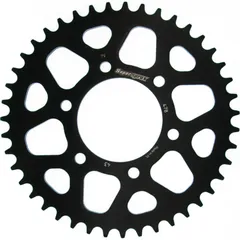 Alu-Rear Sprocket / Chain Wheel Supersprox 520/43t black 17403AK43