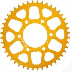 Alu-Rear Sprocket / Chain Wheel Supersprox 520/44t gold 17403AS44
