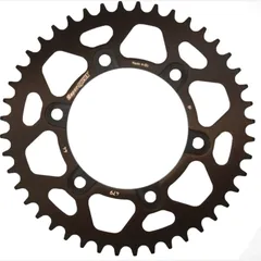 Alu-Rear Sprocket / Chain Wheel Supersprox 530/44t black 13813AK44
