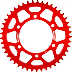 Alu-Rear Sprocket / Chain Wheel Supersprox 530/45t red 13813AR45