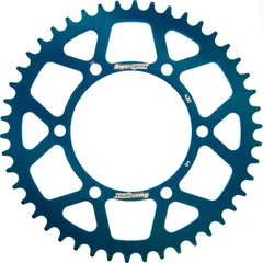 Alu-Rear Sprocket / Chain Wheel Supersprox 525/46t blue