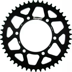 Alu-Rear Sprocket / Chain Wheel Supersprox 525/47t black 13810AK47
