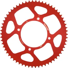 Alu-Rear Sprocket / Chain Wheel Supersprox 420/62t red 36618AR62