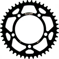 Alu-Rear Sprocket / Chain Wheel Supersprox 520/43t black 36701AK43