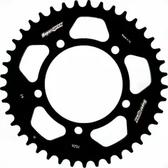 Alu-Rear Sprocket / Chain Wheel Supersprox 525/41t black 36715AK41