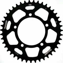 Alu-Rear Sprocket / Chain Wheel Supersprox 525/43t black 36715AK43