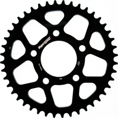 Alu-Rear Sprocket / Chain Wheel Supersprox 525/44t black 36710AK44