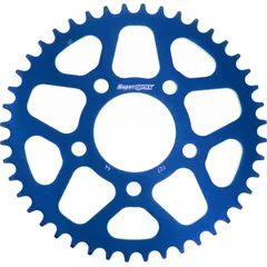 Alu-Rear Sprocket / Chain Wheel Supersprox 525/44t blue 36710AB44