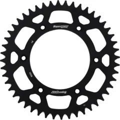 Alu-Rear Sprocket / Chain Wheel Supersprox 520/48t black 93340AK48