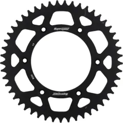 Alu-Rear Sprocket / Chain Wheel Supersprox 520/49t black 93340AK49