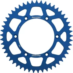 Alu-Rear Sprocket / Chain Wheel Supersprox 520/49t blue 15203AB49