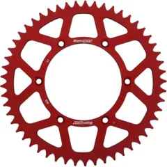 Alu-Rear Sprocket / Chain Wheel Supersprox 520/53t red 15203AR53