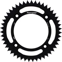 Alu-Rear Sprocket / Chain Wheel Supersprox 428/47t black 72200AK47