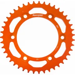 Alu-Rear Sprocket / Chain Wheel Supersprox 525/43t orange