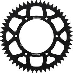 Alu-Rear Sprocket / Chain Wheel Supersprox 520/52t black 72304AK52