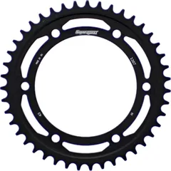 Steel Edge-Rear Sprocket / Chain Wheel Supersprox 525-43t black 10617-K43