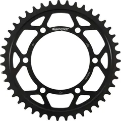 Steel Edge-Rear Sprocket / Chain Wheel Supersprox 525-43t black 12810-K43