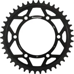 Steel Edge-Rear Sprocket / Chain Wheel Supersprox 520-42t black 16500-K42