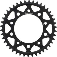 Steel-Rear Sprocket / Chain Wheel Supersprox 525/42t black 10613-42