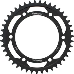 Steel-Rear Sprocket / Chain Wheel Supersprox 525/43t black 10617-43