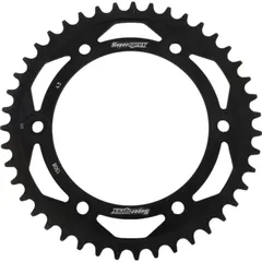 Steel-Rear Sprocket / Chain Wheel Supersprox 520/43t black 11618-43