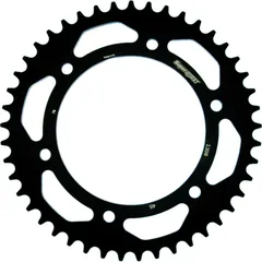 Steel-Rear Sprocket / Chain Wheel Supersprox 520/45t black 11618-45