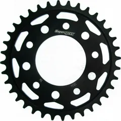 Steel-Rear Sprocket / Chain Wheel Supersprox 530/36t black 10605-36