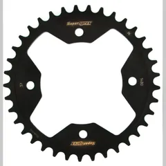 Steel-Rear Sprocket / Chain Wheel Supersprox 520/37t black 92405-37