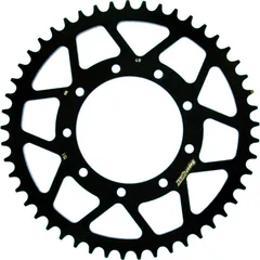 Steel-Rear Sprocket / Chain Wheel Supersprox 520/49t black 93314-49