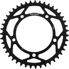 Steel-Rear Sprocket / Chain Wheel Supersprox 520/43t black 15605-43