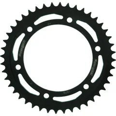Steel-Rear Sprocket / Chain Wheel Supersprox 428/44t black 12216-44