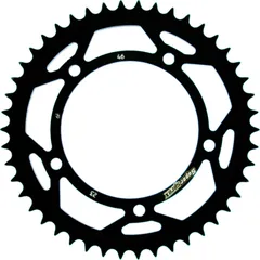 Steel-Rear Sprocket / Chain Wheel Supersprox 420/46t black 35104-46