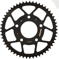 Steel-Rear Sprocket / Chain Wheel Supersprox 428/53t black 30242-53